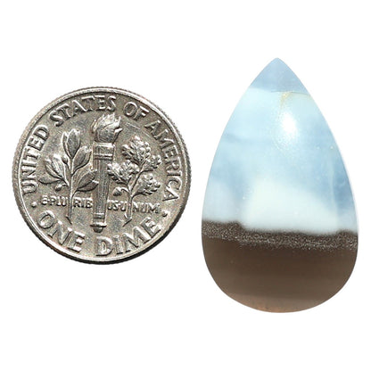 Natural Owyhee Opal 15.5x25.15x5.5 mm Pear Shape Polished Gemstone LS99-09962