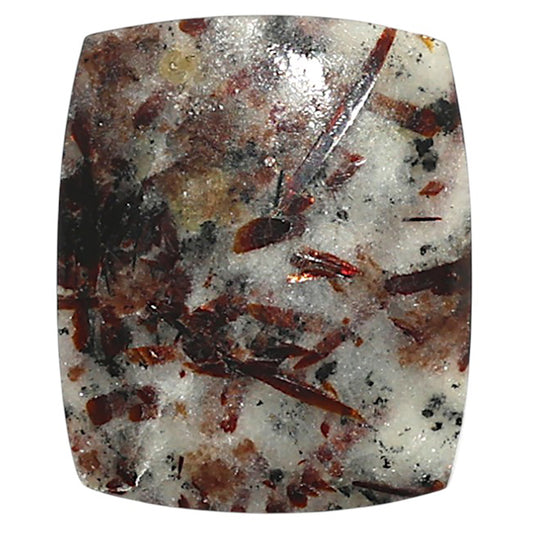 Natural Astrophyllite 22.55x26.85x3.5 mm Cushion Shape Polished Gemstone LS99-09985