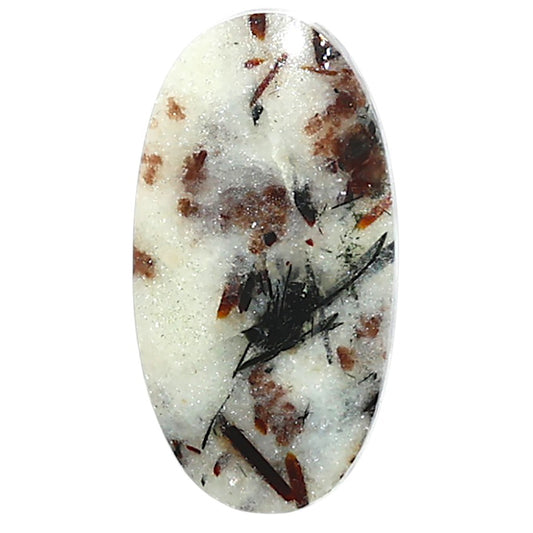 Natural Astrophyllite 15.5x29.45x4 mm Oval Shape Polished Gemstone LS99-09986