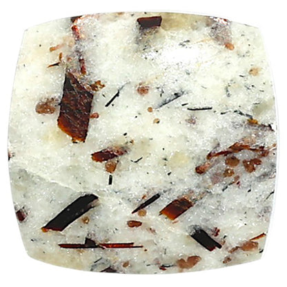 Natural Astrophyllite 21.2x21.8x5 mm Cushion Shape Polished Gemstone LS99-09987