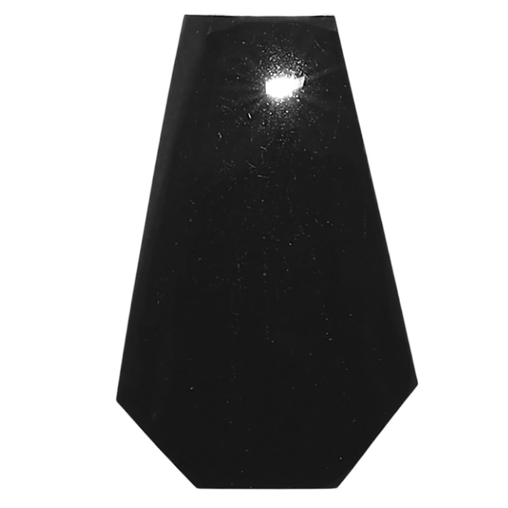 Natural Black Onyx 20x31.65x5 mm Fancy Shape Polished Gemstone LS99-09998