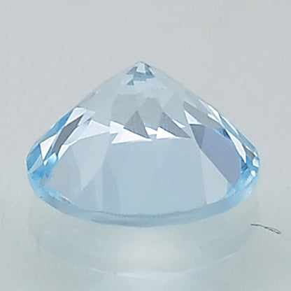 Natural Sky Blue Topaz Round Shape Standard Cut Loose Gemstone LSY1001