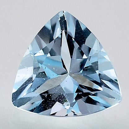 Natural Sky Blue Topaz Trillion Shape Standard Cut Loose Gemstone LSY1010