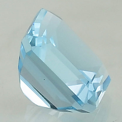 Natural Sky Blue Topaz Square Octagon Shape Standard Cut Loose Gemstone LSY1016