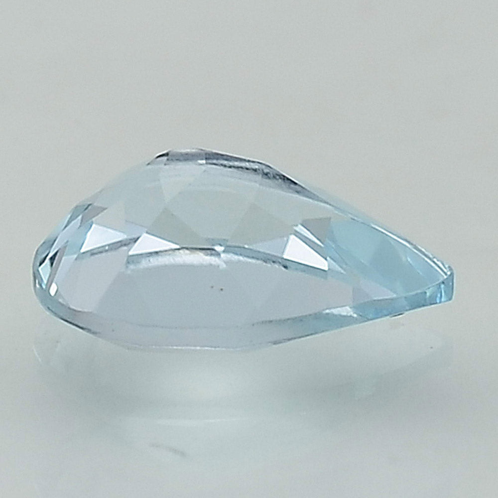 Natural Sky Blue Topaz Pears Shape Standard Cut Loose Gemstone LSY1027