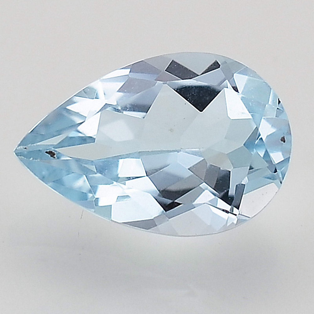 Natural Sky Blue Topaz Pears Shape Standard Cut Loose Gemstone LSY1027