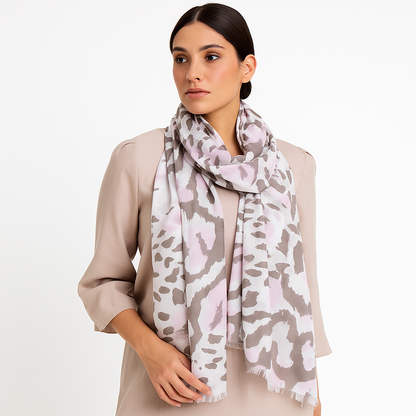 Premium Soft Quality Digital Print Modal Scarf Lightweight Wraps MMD410