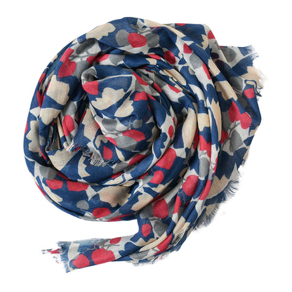 Premium and Soft Quality Printed Scarf Tabby Silk Lightweight MMD412