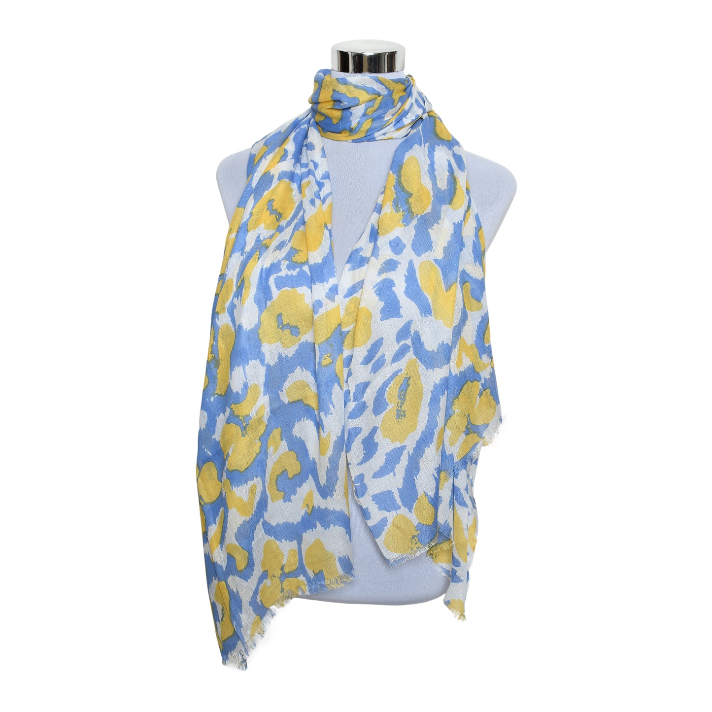 Premium and Soft Quality Printed Scarf Tabby Silk Lightweight MMD413