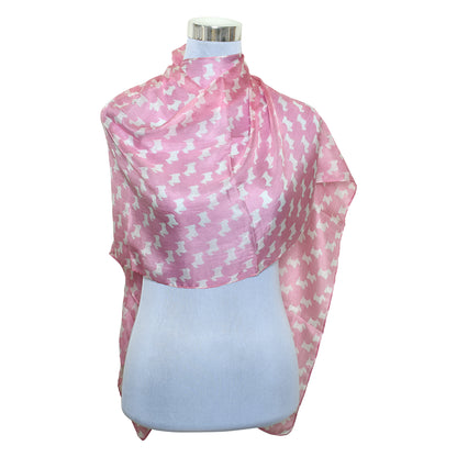 Premium and Soft Quality Printed Scarf Tabby Silk Lightweight MSL204