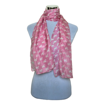 Premium and Soft Quality Printed Scarf Tabby Silk Lightweight MSL204