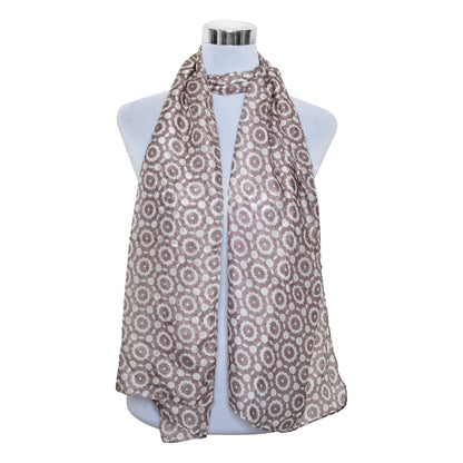 Premium & Soft Quality Printed Scarf Cashmere Wool Lightweight MSL206