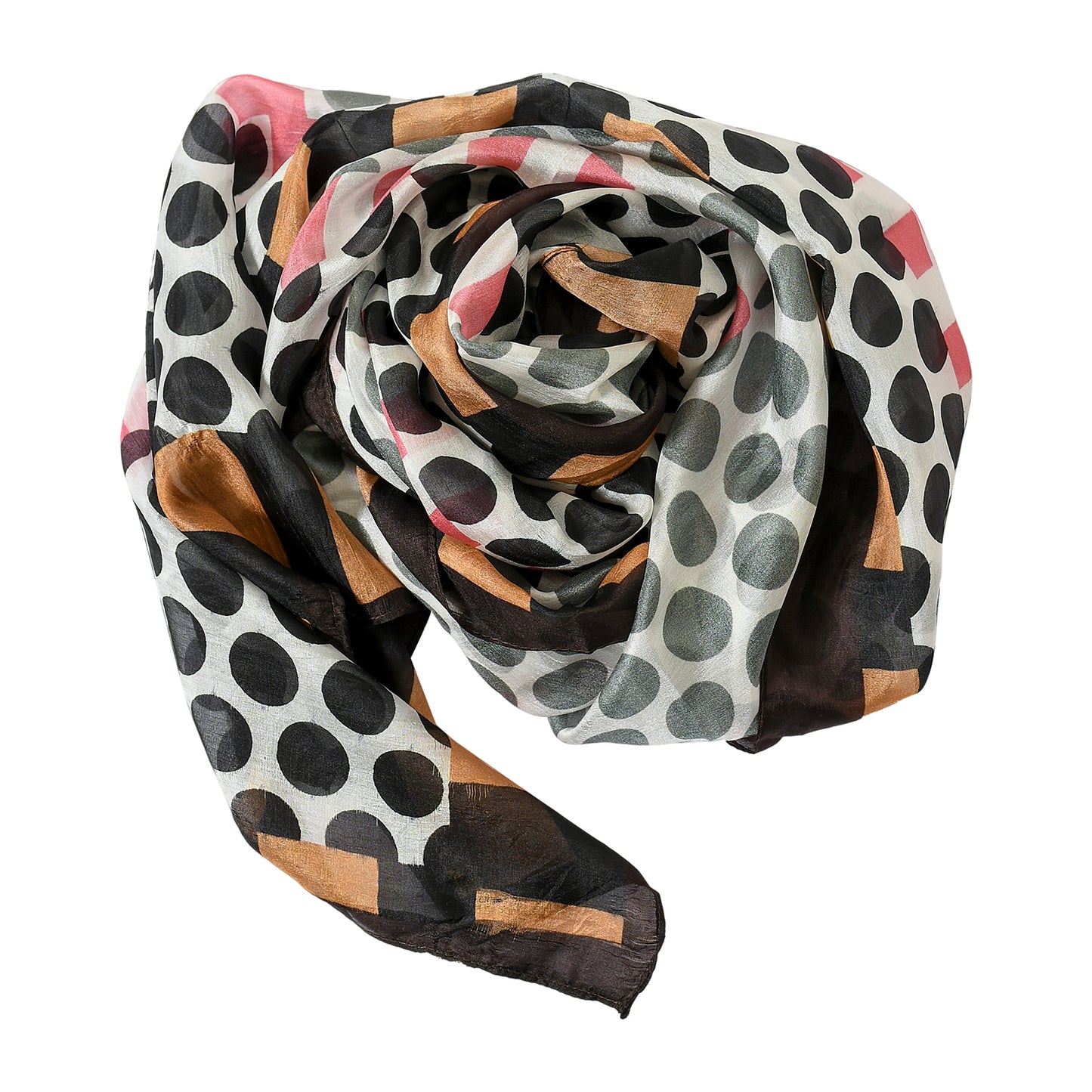 Premium and Soft Quality Printed Scarf Tabby Silk Lightweight MSL208
