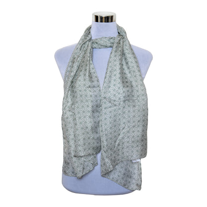 Premium and Soft Quality Printed Scarf Tabby Silk Lightweight MSL209