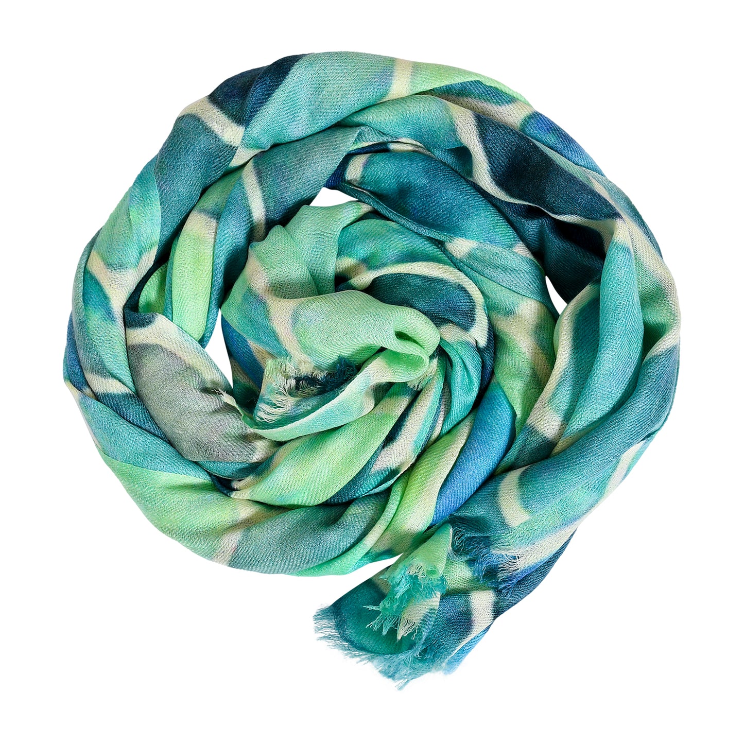 Womens Silk 15% Wool Scarf Lightweight Wraps MSW109