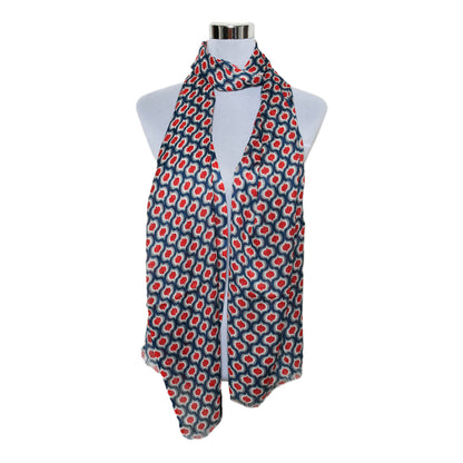 Womens Viscose Print Scarf Lightweight Wraps MV503