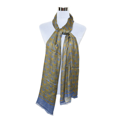 Womens Viscose Print Scarf Lightweight Wraps MV506