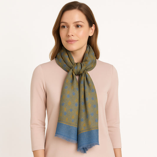 Womens Viscose Print Scarf Lightweight Wraps MV506