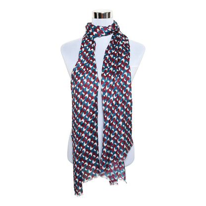 Womens Viscose Print Scarf Lightweight Wraps MV507