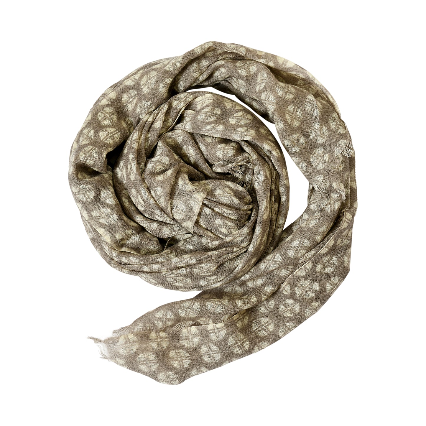 Premium & Soft Quality Printed Scarf Cashmere Wool Lightweight MWL303