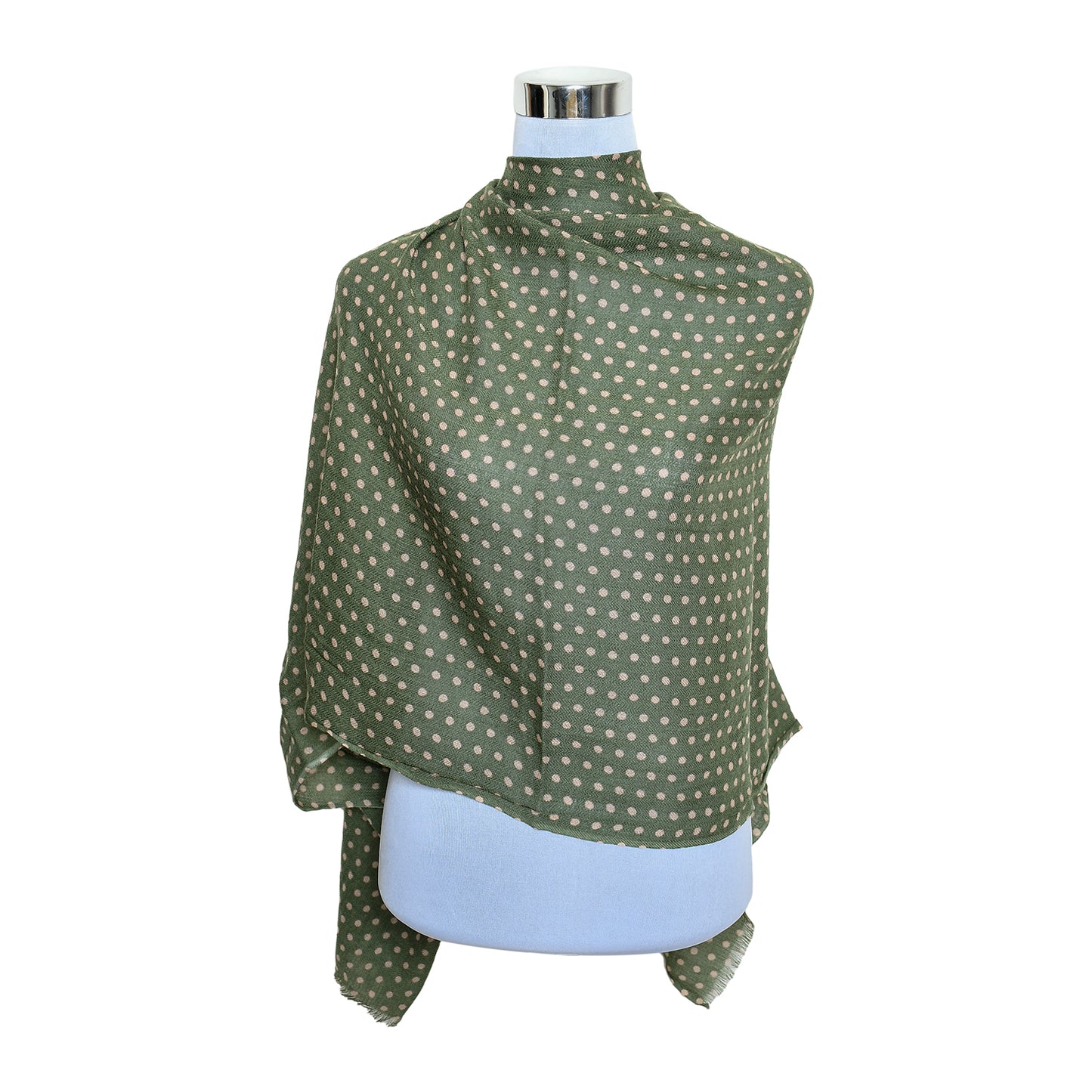 Premium & Soft Quality Printed Scarf Cashmere Wool Lightweight MWL305