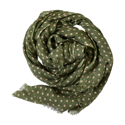 Premium & Soft Quality Printed Scarf Cashmere Wool Lightweight MWL305