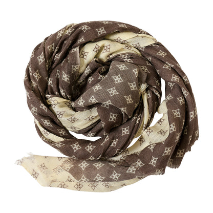 Premium & Soft Quality Printed Scarf Cashmere Wool Lightweight MWL308