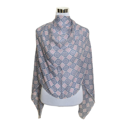 Premium & Soft Quality Printed Scarf Cashmere Wool Lightweight MWL310