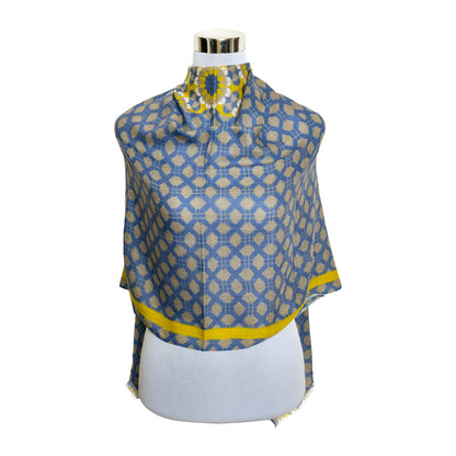 Premium & Soft Quality Printed Scarf Cashmere Wool Lightweight MWL311