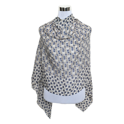 Premium & Soft Quality Printed Scarf Cashmere Wool Lightweight MWL312