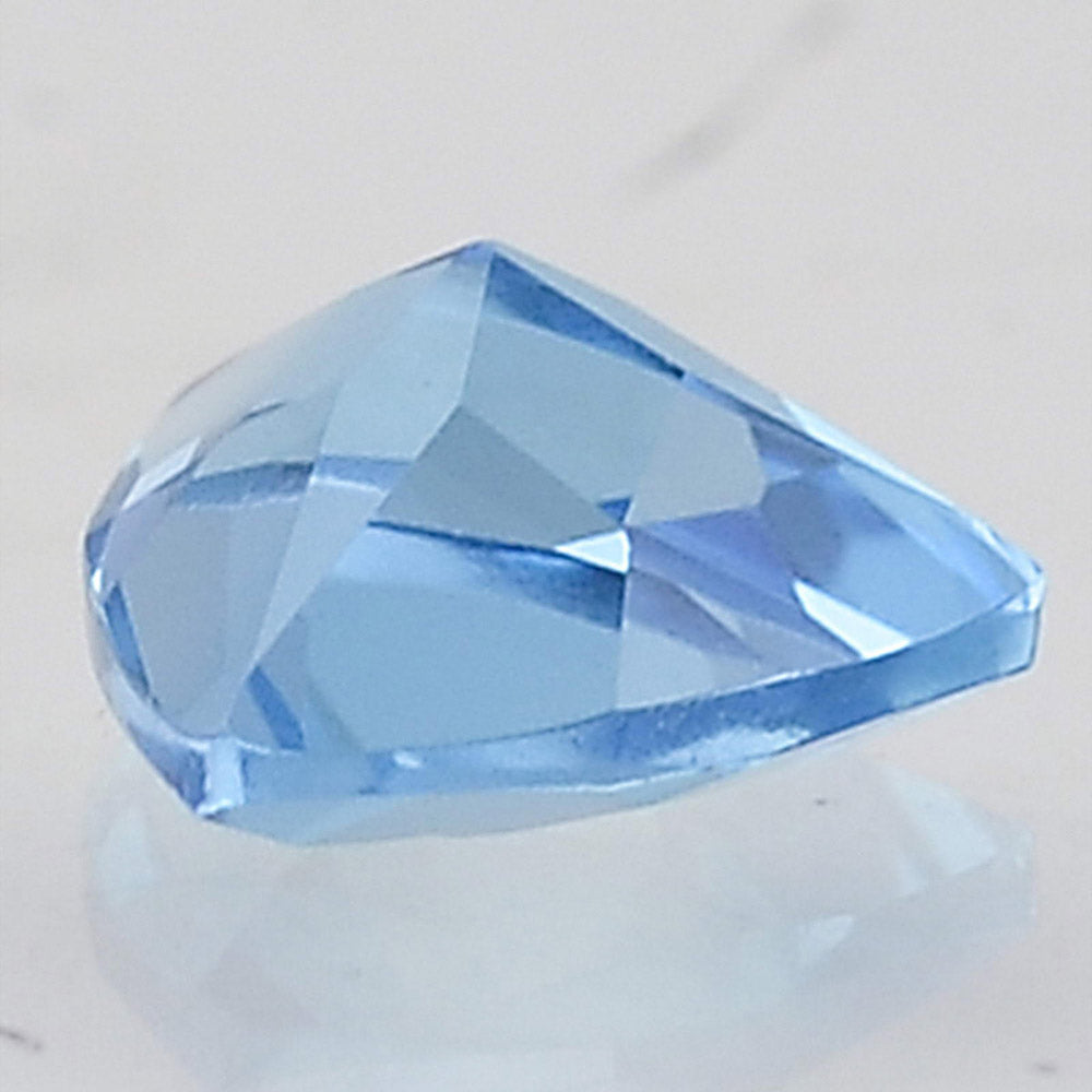 Natural Swiss Blue Topaz Trillion Shape Standard Cut Loose Gemstone SBT1012