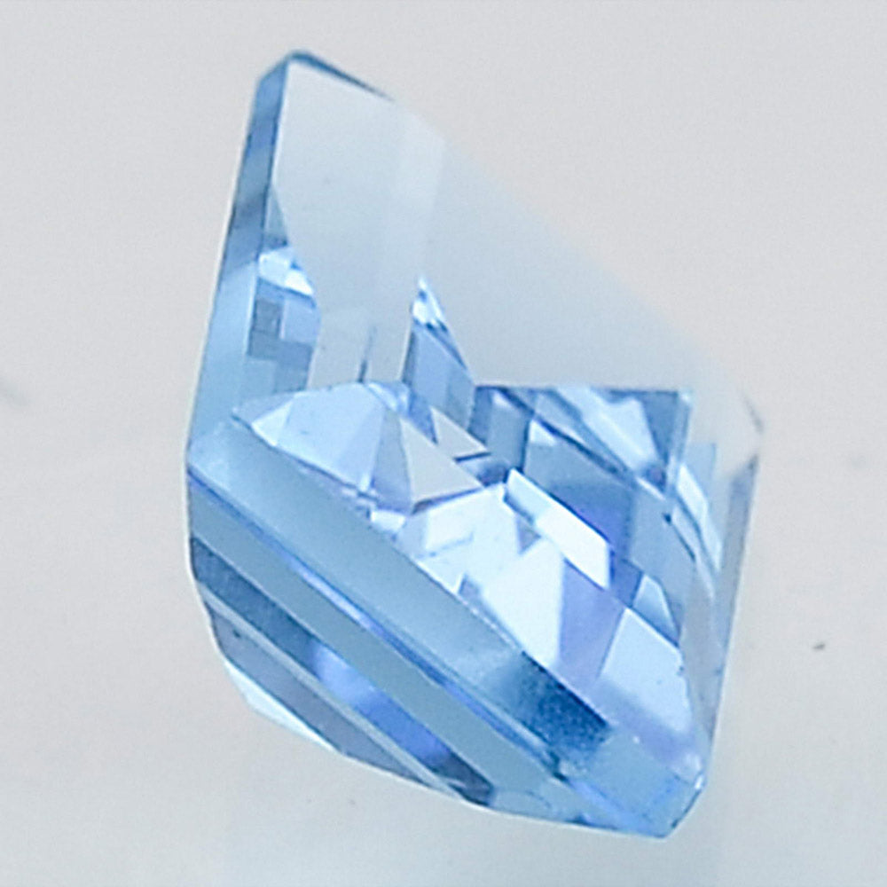 Natural Swiss Blue Topaz Baguette Shape Standard Cut Loose Gemstone SBT1027