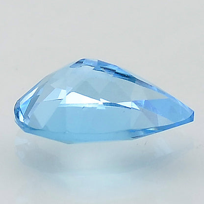 Natural Swiss Blue Topaz Pears Shape Standard Cut Loose Gemstone SBT1029