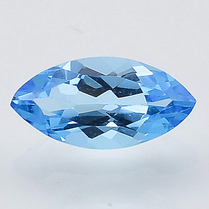 Natural Swiss Blue Topaz Marquoise Shape Standard Cut Loose Gemstone SBT1034