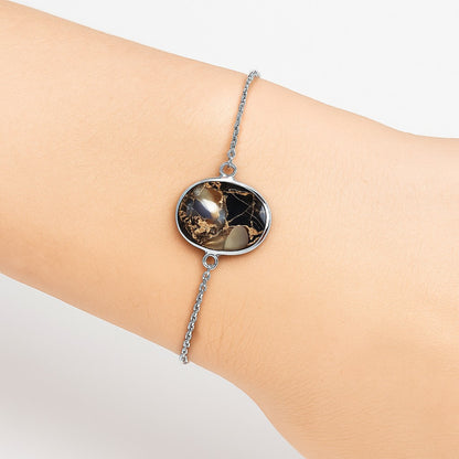 Natural Copper Abalone Shell Bracelet B-1023 SDB2735