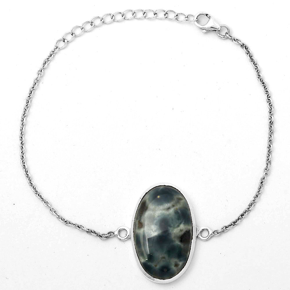 Natural Ocean Jasper - Madagascar Bracelet B-1023 SDB2756