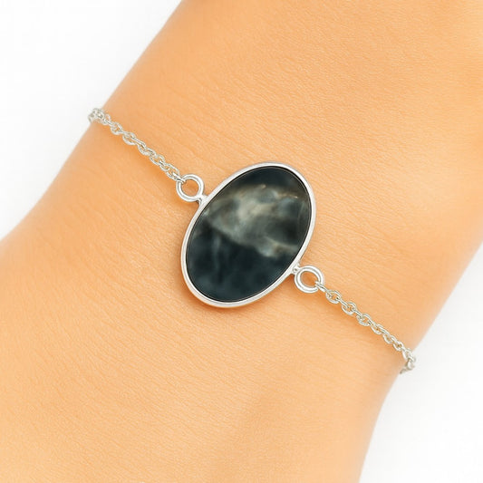 Natural Ocean Jasper - Madagascar Bracelet B-1023 SDB2756