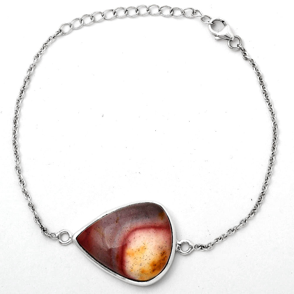 Natural Red Mookaite Bracelet B-1023 SDB2765