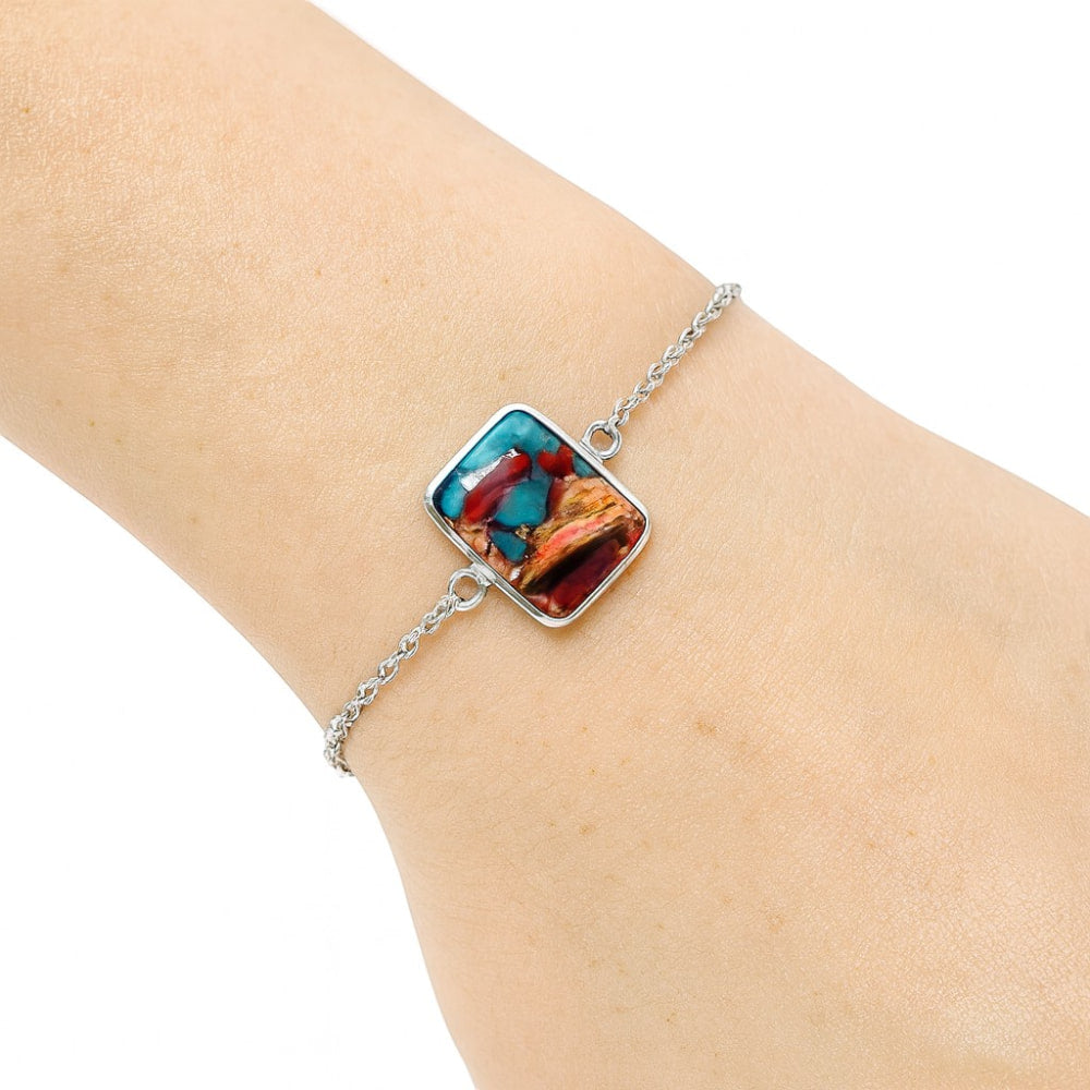 Multi Copper Turquoise - Arizona Bracelet B-1023 SDB2812