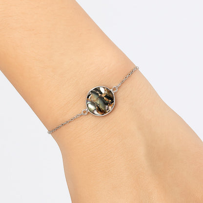 Natural Copper Abalone Shell Bracelet B-1023 SDB2933