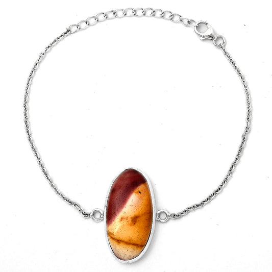 Natural Red Mookaite Bracelet B-1023 SDB2946