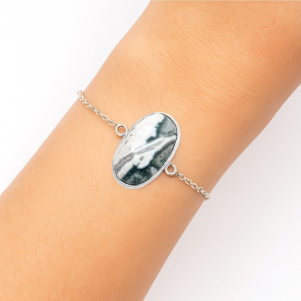 Natural Ocean Jasper - Madagascar Bracelet B-1023 SDB2966