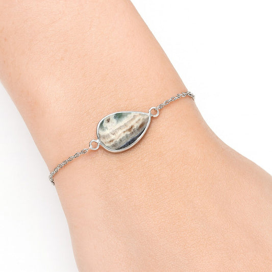 Natural Ocean Jasper - Madagascar Bracelet B-1023 SDB2967