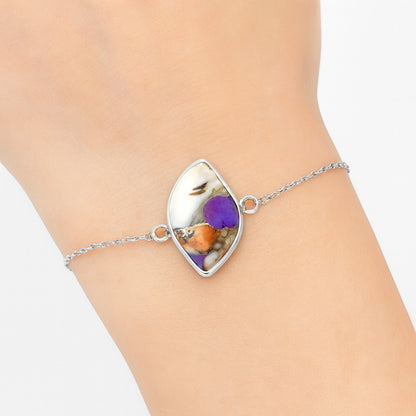 Spiny Oyster Turquoise - Arizona Bracelet B-1023 SDB2971