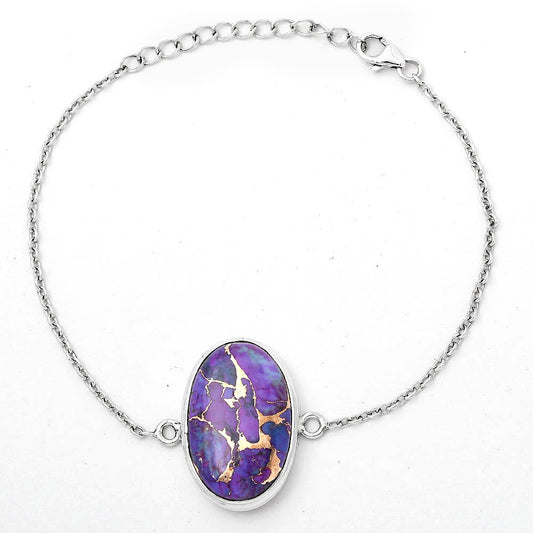 Copper Purple Turquoise - Arizona Bracelet B-1023 SDB2994