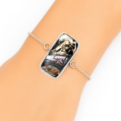 Natural Copper Abalone Shell Bracelet B-1023 SDB3000