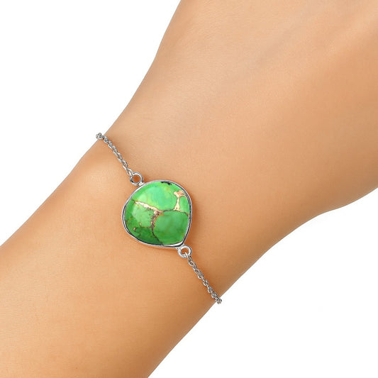 Copper Green Turquoise - Arizona Bracelet B-1023 SDB3028