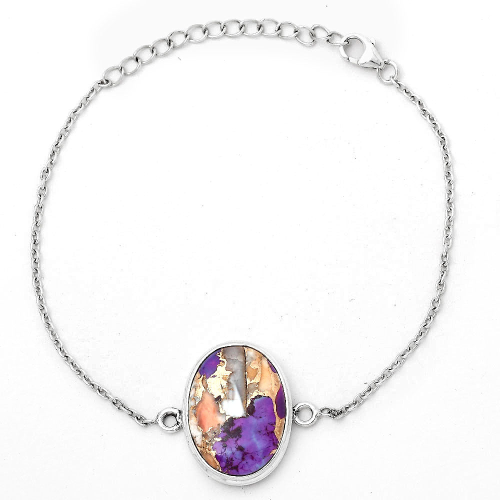 Spiny Oyster Turquoise - Arizona Bracelet B-1023 SDB3045