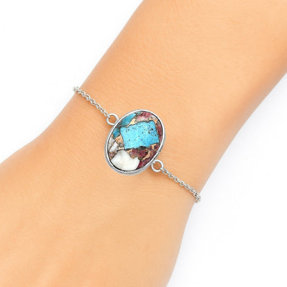 Multi Copper Turquoise - Arizona Bracelet B-1023 SDB3052