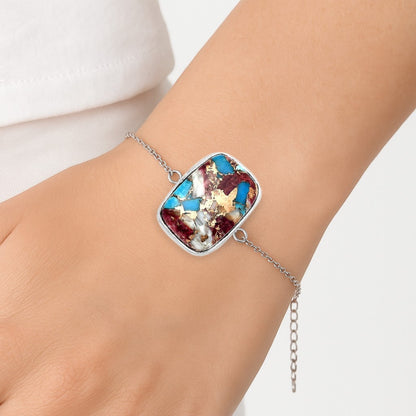 Multi Copper Turquoise - Arizona Bracelet B-1023 SDB3080